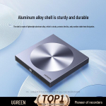 UGREEN 8x USB v&auml;line DVD/CD optiline draiv