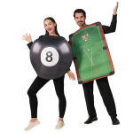 Bowling, piljardilaud cosplay paaririietus, t&auml;iskasvanud Adult size roheline