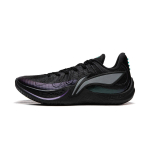 Li Ning Sonic 14 Cushioning Slip Resistant Breathable Rebound Grip Low top Basketball Shoes Men's Black ABAW015-7 39