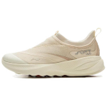 Li Ning SOFT GO 2 Cushioning Slip Resistant Abrasion Resistant Breathable Coverage Low top Casual Shoes Women's Beige AGLV006-2 40