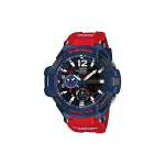 CASIO Meeste MASTER OF G-AIR Seeria Must Kell GA-1100-2A Red Strap