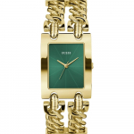 GUESS Mod Heavy Metal Roheline Kuld Naiste Kvartsikell GW0740L2 kuld