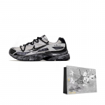 Nike Initiator Pehmendus Kulumiskindel Libisemisvastane Madala s&auml;&auml;rega Vabaajajalatsid Unisex Must Valge Hall 394055-100 41