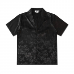 Jacquard Satiinmaterjal N&ouml;&ouml;biga Meeste S&auml;rk Suvine Pehme S&auml;rk Mees Vintage T&auml;navas&auml;rgid S must