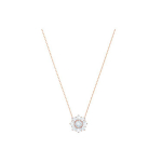 Swarovski Idyllia Sunshine Series Roosa Kuld P&auml;evalill Inkrusteeritud Kaelakee Naiste kaelakee 5451376 Box (Random Color)