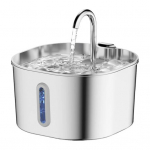 Koera Joogipurskkaev Roostevaba Teras 2,2L Automaatne Lemmiklooma Joogipurskkaev Vaikne Madala M&uuml;ratasemega Puhastava Veega Purskkaev Kodu Siseruumides Koertele USB