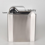 Shangqi paksendatud 304 roostevabast terasest jerrycan puusapudel, 2,5L