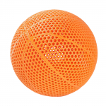 3D-prinditud &otilde;huvaba korvpall - ei vaja t&auml;ispuhumist, k&otilde;rge - sobib nii sise- kui ka v&auml;listingimustesse. One Size oranž