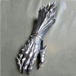 Keskaegne R&uuml;&uuml;tel Gooti Vintage Mehaaniline Pikk Kinda Taktikaline Punk K&auml;ekaitse Mees Naine 3D Prinditud Cosplay Rekvisiidid Left Hand h&otilde;be