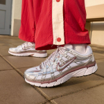Nike P-6000 Valge Metallik H&otilde;be T&auml;toveering (Naiste omad) 36
