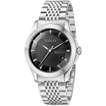Gucci YA126402 G-Timeless Must sihver Meeste k&auml;ekell 40mm h&otilde;be