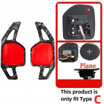 S&uuml;sinikkiust Prinditud Rool Abs-ist K&auml;iguvahetuslabad Seat Leon Cupra 4F 5F Mk3 Mk4 Ibiza 6F Arona Ateca Leon St Alhambra jaoks