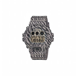 Casio CASIOG-SHOCK Teemaseeria Moodsad T&auml;navaribad SebraTriibud Multifunktsionaalne &Auml;ratuskell Elektrooniline Fluorestseeruv Valgustus Kvarts DW-6900ZB-8 hall v&auml;rv