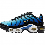 Nike Air Max Plus GS Hyper Blue 2025 Laste tossud Must Taevasinine Seemisnahk CD0609-032 39