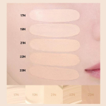 [fwee] Ametlik kogu p&auml;eva kattev must cushion-komplekt (13g + T&auml;itepakend) - [K-BEAUTY] Veatu matt katvus ja 24H kestev aluskreem 17N white