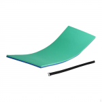 Vahtplastiist ujuv madrats basseinile, ideaalne rannale v&otilde;i kasutamiseks. Green Blue