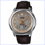 CASIO WAVE CEPTOR Maailma Raadio P&auml;ikeseenergia Kell Pruun 6-ribaline WVA-M630L-9AJF Meeste pruun