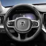 Sobib Volvo s&uuml;sinikkiust tekstuuriga roolikattele, millel on segmenteeritud kiirvabastusega disain, vastupidav, &uuml;hildub mudelitega nagu Xc60, Xc40,