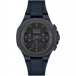 Hugo Boss 1514086 Taper Must sihver Meeste k&auml;ekell 45mm sinine