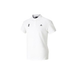 adidas WJ POLO Slogan L&uuml;hikeste varrukatega polos&auml;rk Meestele Valge Meeste FT2755 XL