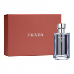 Prada Sinine Gentleman Meeste Parf&uuml;&uuml;m Puidune L&otilde;hn Tualettvesi EDT 50ml Sandlipuu Seeder sinine
