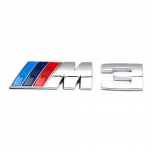 BMW M3 Embleem Logo M&auml;rk M Performance Kleebis 3. seeria Kroom H&otilde;be Mpower BMW