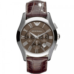 Emporio Armani AR0671 Velente Kronograaf Meeste K&auml;ekell 42mm pruun