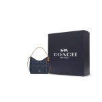 COACH Laurel Kangast Crossbody &Uuml;he &otilde;la K&auml;ekott Suur Naiste Denim Sinine Gift Box Set (Basic Set + Black Gift Box) denim sinine v&auml;rv