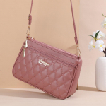 Yogodlns Pretty Tikandid Sling Sling kott Naiste mitu taskut ja suure mahutavusega &otilde;lakott Moodne naiste kott 25x6x17cm must