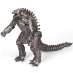 Anime Godzilla VS King Kongi tegevuskuju King Ghidorah Kolmepealine Kuldne Draakon PVC mudel kogutav m&auml;nguasi laps Puhkusekingitused no box gray