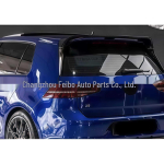 Volkswagen Golf 7/7.5 Tagumine Sportkatuse spoiler Difuusor - Muudetud V&auml;lisosa Side Wing Gloss Black black
