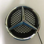 18,5cm &Otilde;&otilde;nes stiilis Auto Esiv&otilde;re Embleem LED-ALUSEGA Mercedes Benz C-KLASSI W204 GLK W204 B W245 VITO W447 W463 V V260 CF1 jaoks gray