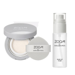 ZOOM BY JUNG SAEM MOOL Sebum Down Cushion 4g+ZOOM BY JUNG SAEM MOOL Meigipihusti 50ml set