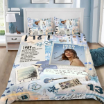 Populaarne naislaulja Taylors 3D tr&uuml;kiga voodipesukomplekt Kuulsus Swift Tekikate Padjap&uuml;&uuml;r Voodikomplekt Kuulus T&auml;ht Tekikate Voodikomplekt 140x200cm