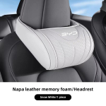 BYD Sealion 7 ATTO 3 Song plus Seagyll V2l Dolphin Auto peatugi nimmetugi m&auml;luvaht Auto puhkepea kaelapadi istmepadi Neck Pillow White gray