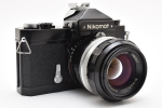 [KASUTATUD] Nikon Nikkormat FTN Must SLR Filmikaamera w. Nikkor-S.C Auto 50mm f/1.4, Mint, Jaapanist