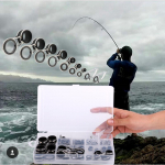 55 tk/partii &otilde;ngede juhtr&otilde;ngad vardaotsiku paranduskomplekt Silmar&otilde;ngad Peche tarvikud kalastustarbed 55 PCS