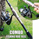 &Otilde;ngeritv Combo-teleskoop-teleskoop&otilde;ngeritv ja -rull magevee-merevee kalastustarvete komplektid 1.8M&1000