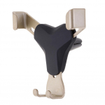 Uus Universal Gravity Car Air Vent Mount Bracket Mobiiltelefoni aluse hoidik h&auml;ll Mobiilne tarvikud kuldne