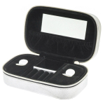 Davidti [Q9148] &ndash; h&otilde;behall 'Zip'n go' lukuga ehtekarp - 18x10. 3x5. 5 cm h&otilde;be