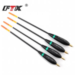 Fishing Float 4PCS segasuuruses Barguzinsky Bobbers Set stopperiga vertikaalne vaskr&otilde;ngaga poi 25cm-4PCS must