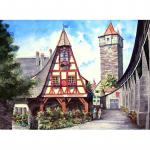 DIY teemantmaali komplekt kaunis maastik k&otilde;rghoone kristallist teemantmaaling &Uuml;mmargune kodukaunistus 20X30CM