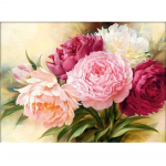 Teemantmosaiik p&auml;evalill 5D teemantmaalikomplekt Teemanttikandiga kivist piltdekoor 20X30CM punane