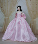 Pink Bowknot Wedding Dress for Barbie Doll Clothes 1:6 Evening Party Wear Long Dresses Doll Clothes for Barbie Dollhouse lilla
