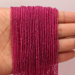 5-harulised looduslikust kivist helmed Spinell lahtised minihelmed meisterdamiseks ehete valmistamiseks kaelakee k&auml;ev&otilde;ru k&otilde;rvar&otilde;ngad tarvik 5pcs/2mm