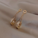 K&otilde;rgetasemeline disain tsirkoonist ringikujuline ripatsk&otilde;rvar&otilde;ngad mood Korea naiste ehted peo elegantsed rippk&otilde;rvar&otilde;ngad Halloweeni k&otilde;rvar&otilde;ngad kuld