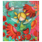 5D DIY Teemantmaaling Cartoon Girl komplekt T&auml;ispuurimise &uuml;mmargune tikandid Mosaiik Kunstpildid Rhinestones Kodukaunistamise kingitus Full Round 20x20CM