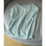 Suvised puuvillased naiste topid Valge s&auml;rk Korea moodne O-kaelusega T-s&auml;rk Naiste riided Naiste topid Pluusid Solid Harajuku 14655 OneSize beež