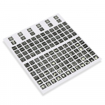 Klahvl&uuml;liti silt PVC helendav autokleebis vooluringi paneeli kleebis Veoauto instrumentide kaunistus