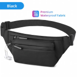 Veekindel meeste v&ouml;&ouml;kott vabaaja rinnakorv Mood Crossbody kotid meestele Multifunktsionaalne &otilde;lakott Meeste rihmakott must